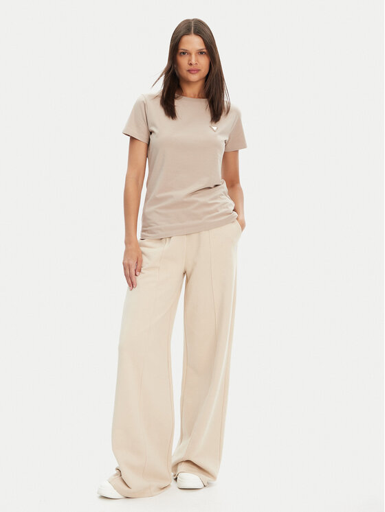 Guess Guess Тишърт V4YI09 J1314 Бежов Regular Fit