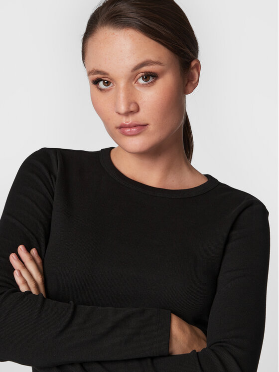Blusa Basic 18863 Nero Regular Fit