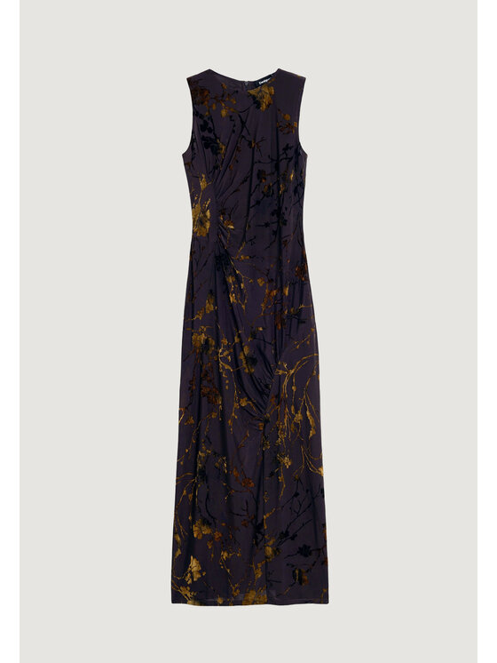 Desigual Desigual Vestito da giorno VEST_COLMA Marrone Egg Fit