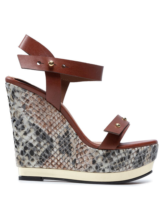 Sandali EM-45-09-001230 Marrone