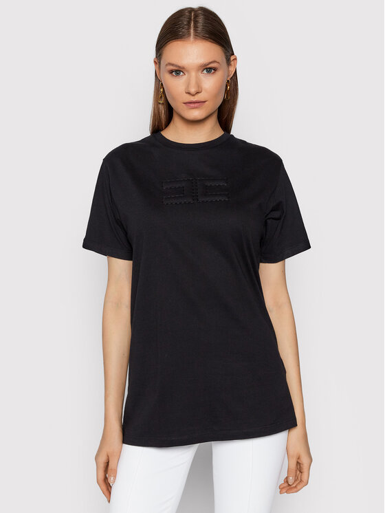 T-shirt MA-204-16E2-V140 Nero Regular Fit