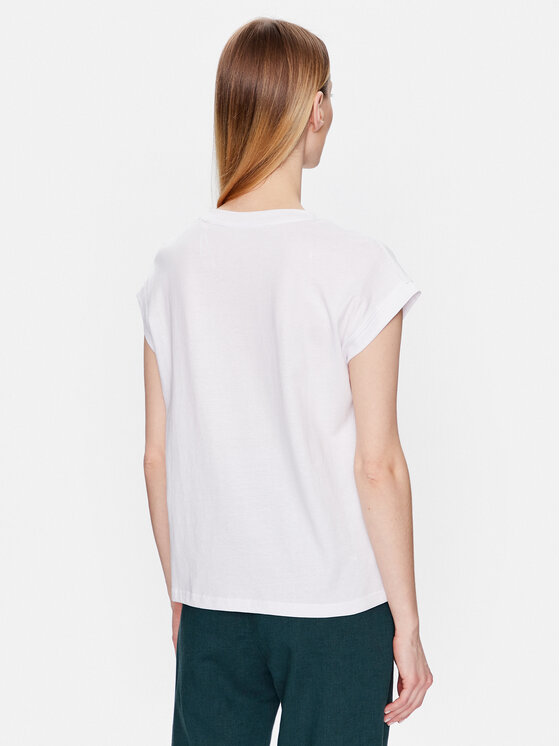 T-shirt T-Abstract L02156-S23 Bianco Regular Fit