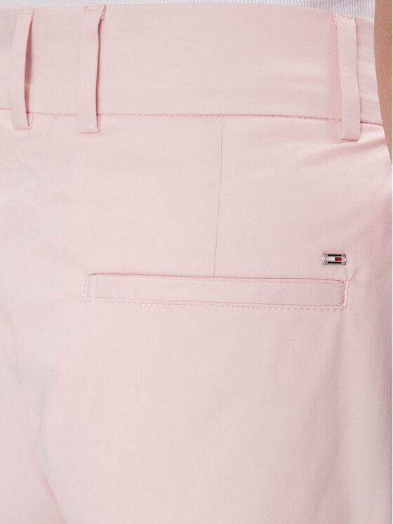 Tommy Hilfiger Tommy Hilfiger Chino kalhoty WW0WW40504 Růžová Straight Fit