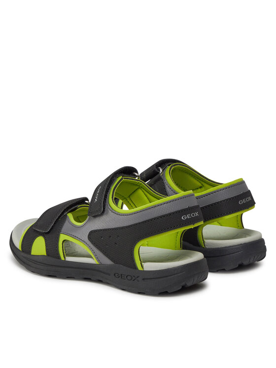 Geox Geox Sandále J Vaniett Boy J455XC 015CE C0802 S Čierna