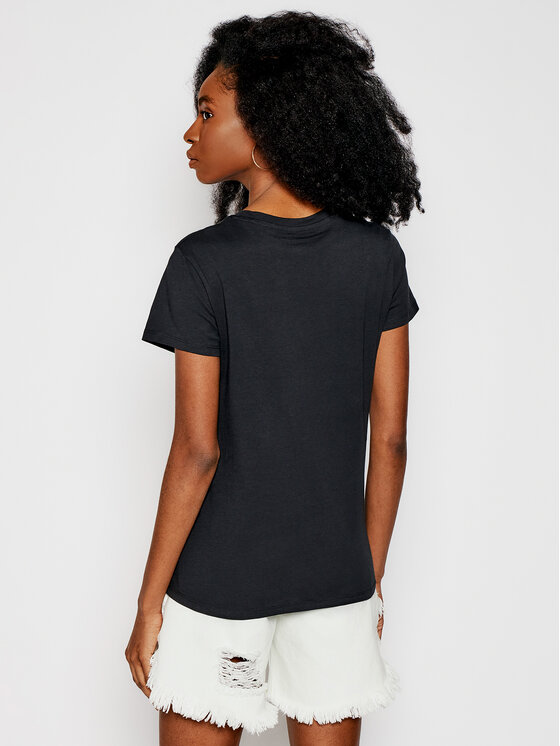 Levi's® Levi's® Tričko The Perfect Logo Graphic 17369-1498 Čierna Regular Fit