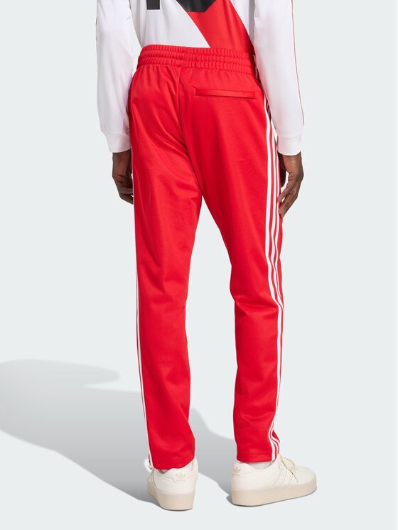 adidas adidas Spodnie dresowe 157087 Czerwony Slim Fit