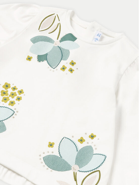 Mayoral Mayoral Bluse 2053 Écru Regular Fit