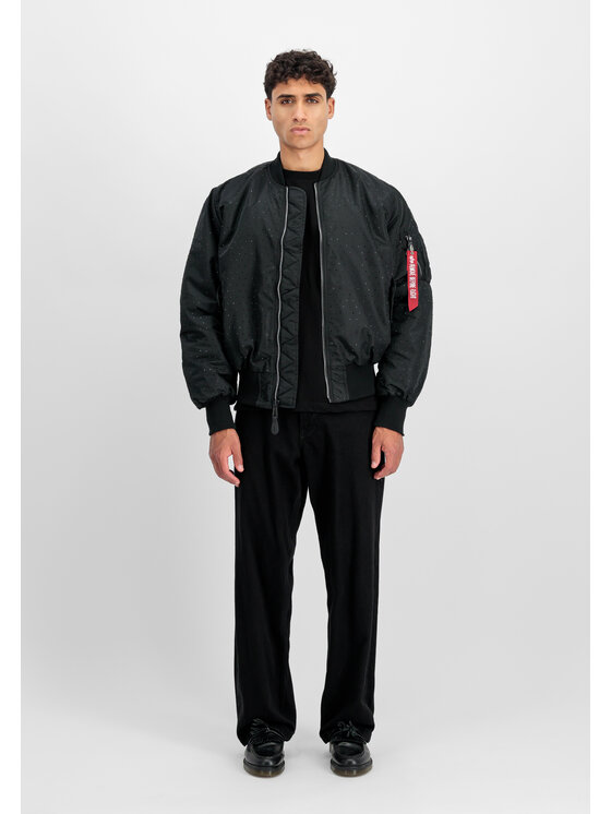Alpha Industries Alpha Industries Kurtka bomber MA-1 Crystal Unisex Bomber Jacket Czarny Core Fit