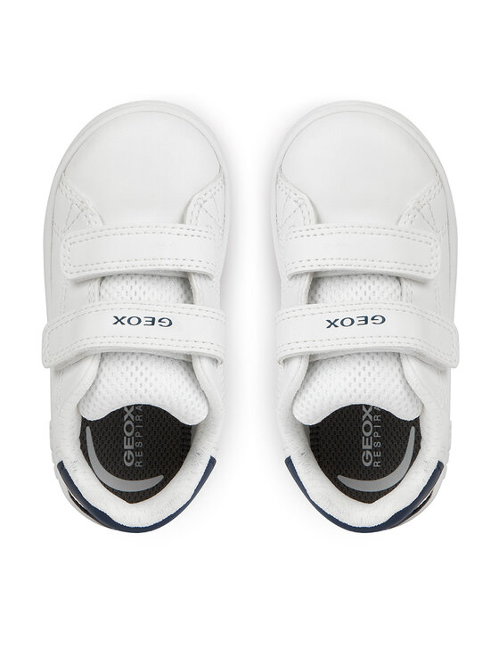 Geox Geox Sneakersy B Eclyper Boy B365LA 000BC C0899 Bílá
