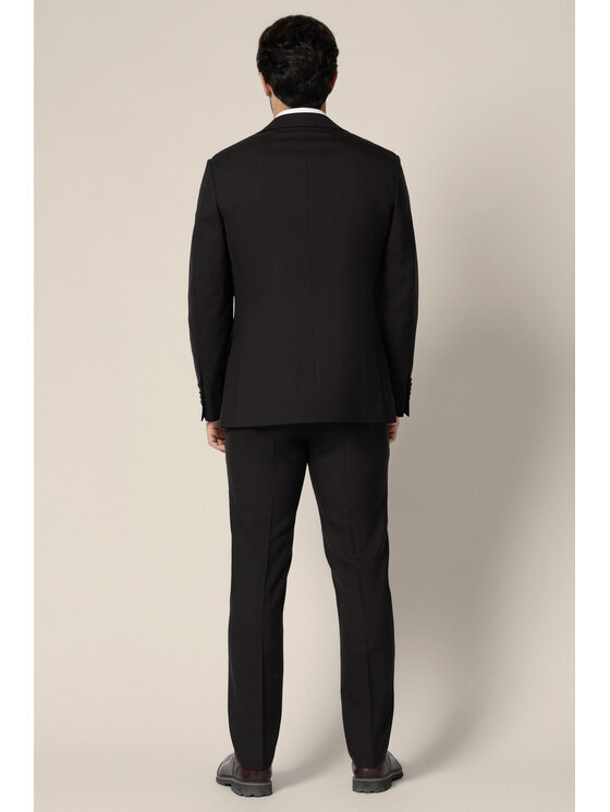 Lancerto Lancerto Garnitur Durham GA073225000004 Brązowy Slim Fit
