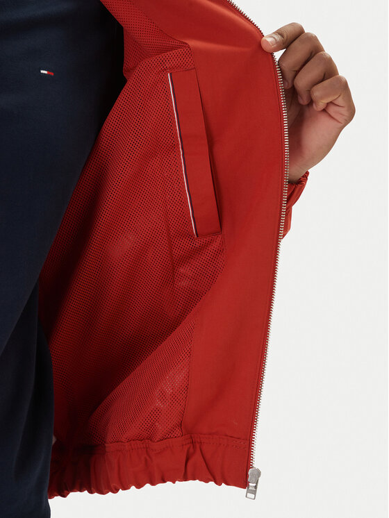 Tommy Jeans Tommy Jeans Átmeneti kabát Essential DM0DM22720 Piros Regular Fit