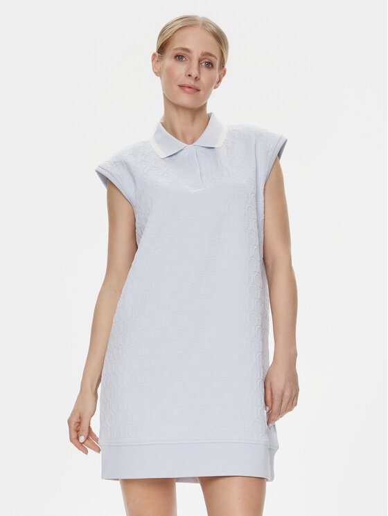 Guess Rochie de zi Cheri V4RK00 KBSL0 Albastru Regular Fit