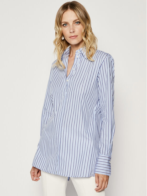 Camicia Ombre Stripe 2220WSH001026A Blu Regular