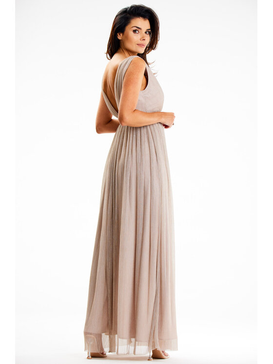 Awama Awama Abito da sera A625 Beige Basic Fit