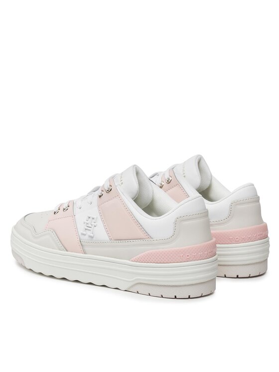 Tommy Hilfiger Tommy Hilfiger Снікерcи Th Basket Sneaker Lo FW0FW07756 Сірий
