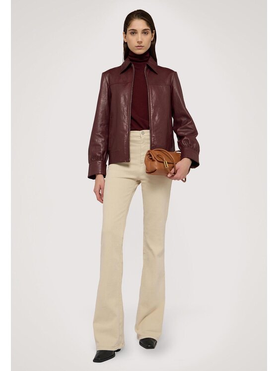 Trussardi Trussardi Pantaloni di tessuto P7029000293N002 Beige Flare Fit