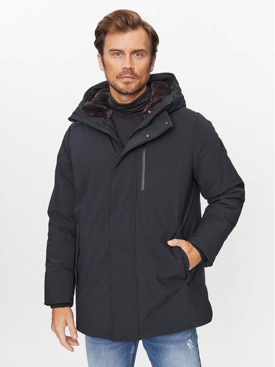 Save The Duck Save The Duck Télikabát Antoine P38160M SMEG17 Fekete Regular Fit