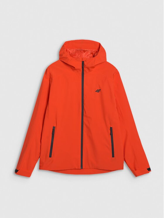 4F 4F Μπουφάν μεταβατικό 4FWSS25TTJAM0927-62S Κόκκινο Regular Fit