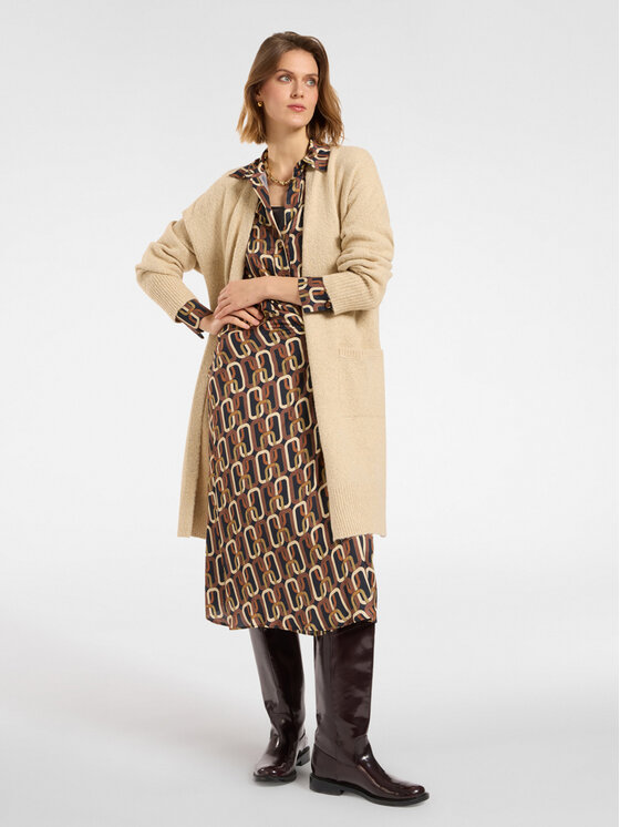 Elena Mirò Elena Mirò Maglione M504Z000639N002 Crema Regular Fit