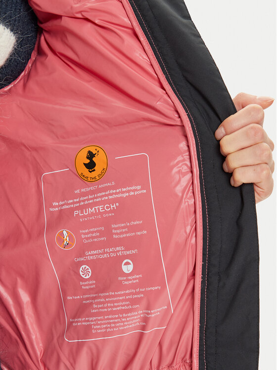 Save The Duck Save The Duck Zimska jakna D39370W LUCK19 Ružičasta Regular Fit