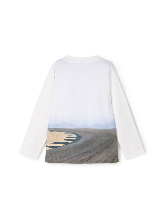 Mayoral Mayoral Blusa 4094 Bianco Regular Fit