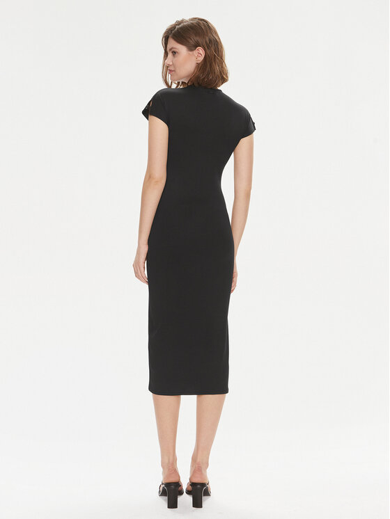 Calvin Klein Calvin Klein Rochie de vară Q-Nova K20K206537 Negru Slim Fit