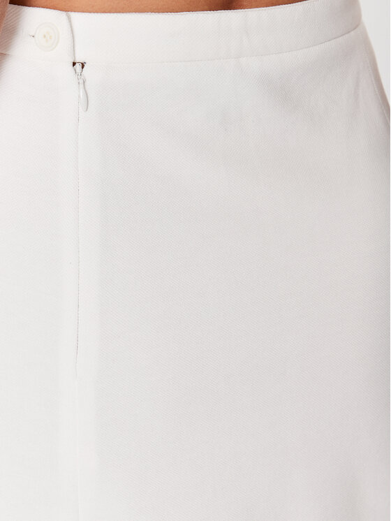 Lacoste Lacoste Spódnica plisowana JF5572 Écru Regular Fit