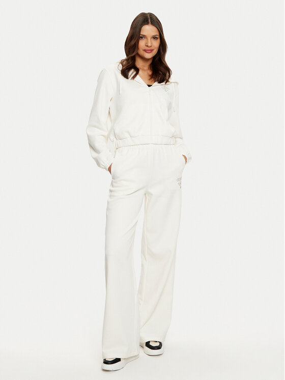 Guess Guess Pantaloni trening V5RB12 KC3D2 Écru Regular Fit