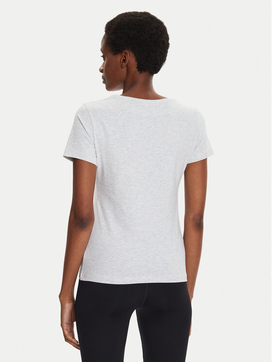 4F 4F T-shirt 4FWMM00TTSHF1845 Siva Slim Fit