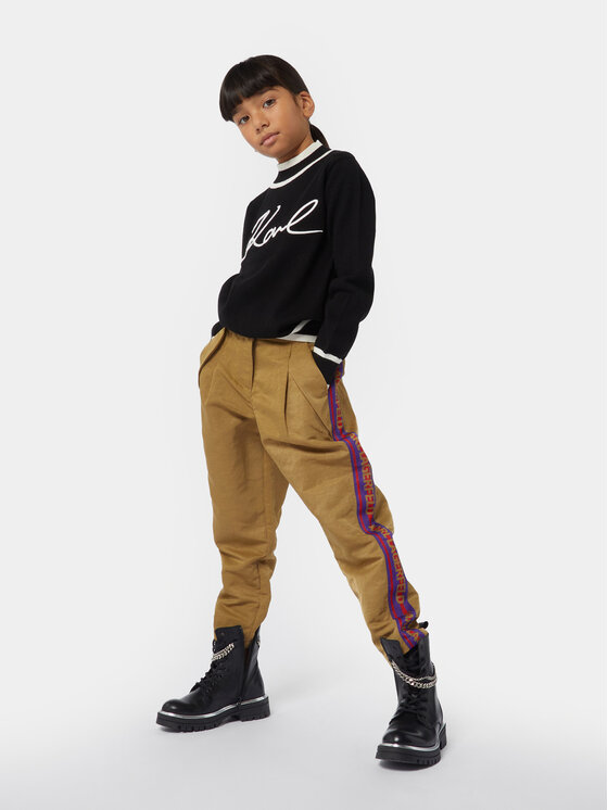 Karl Lagerfeld Kids Karl Lagerfeld Kids Maglione Z30218 M Nero Regular Fit