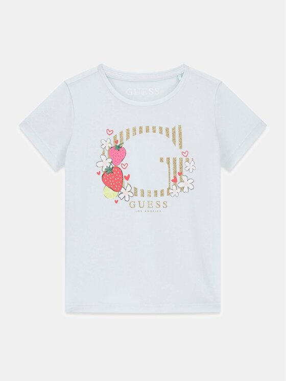 Guess Kids Guess Kids T-Shirt 181930 Niebieski Classic Fit