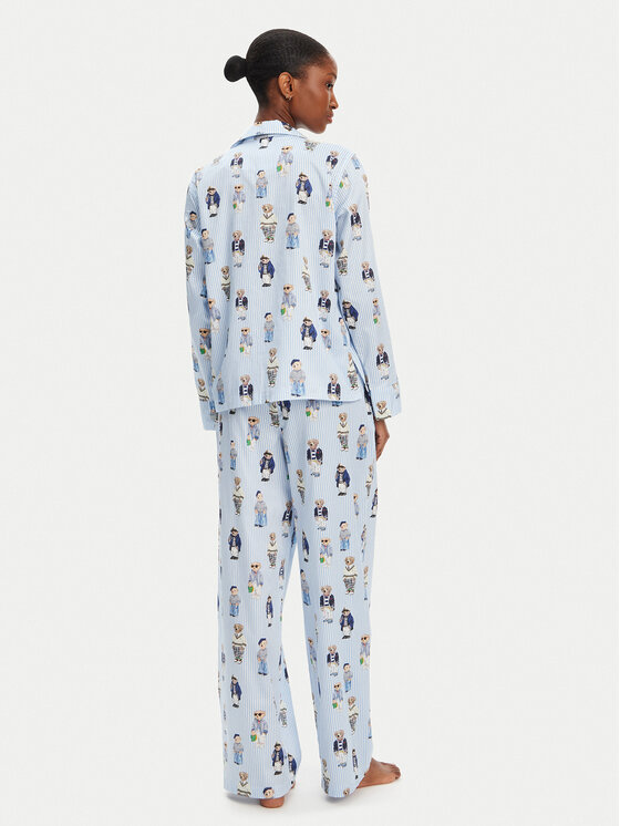 Polo Ralph Lauren Polo Ralph Lauren Pidžama 4P8046 Zils Relaxed Fit