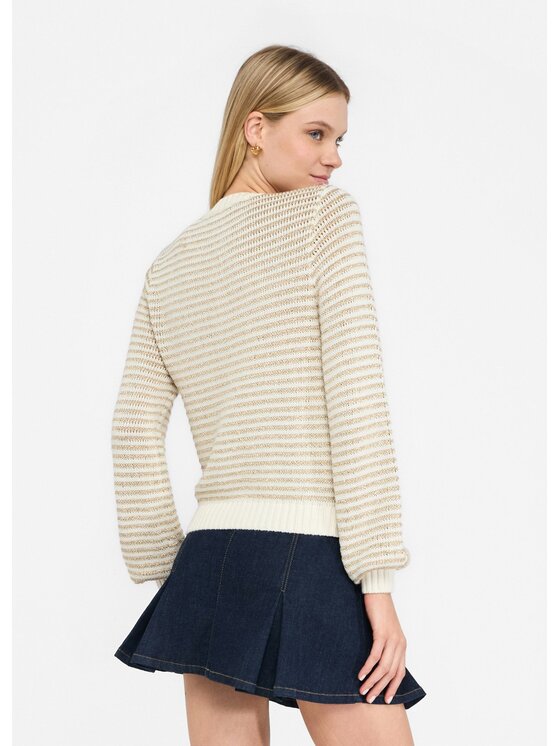 Liu Jo Liu Jo Cardigan UF5281MA01604120 Bianco Regular Fit