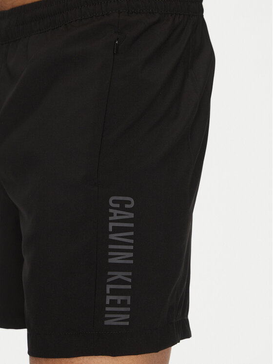Calvin Klein Swimwear Calvin Klein Swimwear Pantaloncini da bagno KM0KM01096 Nero Regular Fit