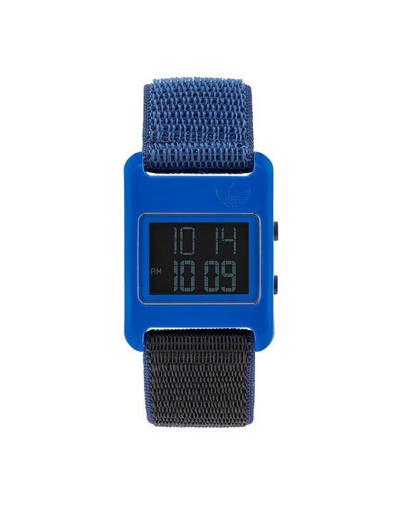 Adidas Originals Ročna Ura Retro Pop Digital Watch AOST23066 Modra