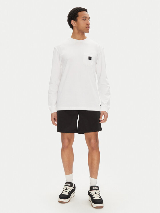DC DC Sportske kratke hlače ADYWS03079 Crna Relaxed Fit