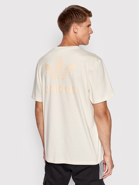 adidas adidas Marškinėliai Trefoil Series Street HK2786 Smėlio Regular Fit