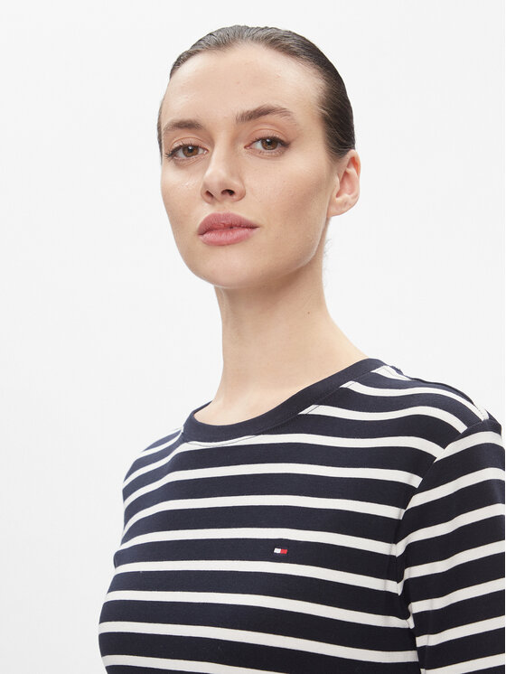Tommy Hilfiger Tommy Hilfiger T-shirt New Cody WW0WW40587 Plava Slim Fit