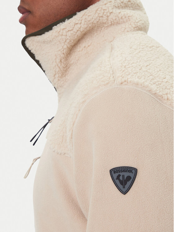 Rossignol Rossignol Fleecejacke Alltrack RLOML10 Beige Relaxed Fit