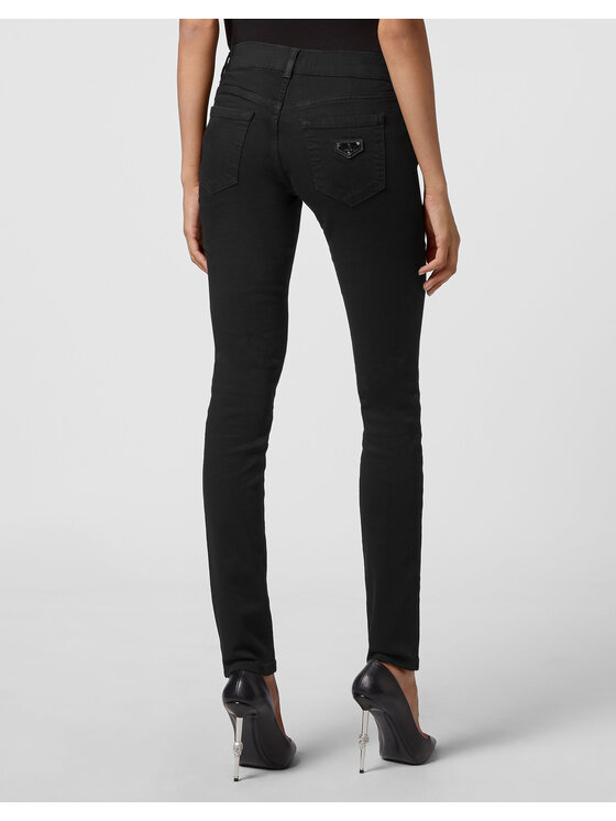 PHILIPP PLEIN PHILIPP PLEIN Jeansy 3039 Czarny Slim Fit