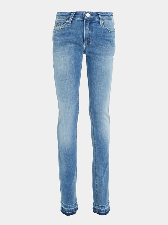 Tommy Hilfiger Tommy Hilfiger Jeansy Nora KG0KG07528 Niebieski Slim Fit