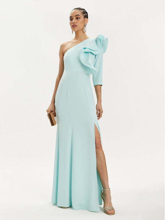 Rinascimento Rinascimento Rochie de seară CFC0117459003 Albastru Regular Fit