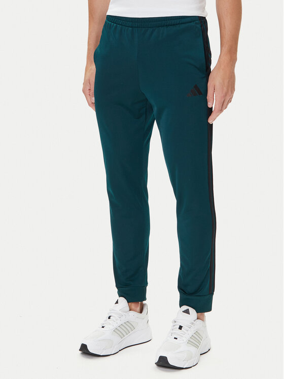 adidas adidas Trenerka Basic 3-Stripes JX5502 Zelena Regular Fit