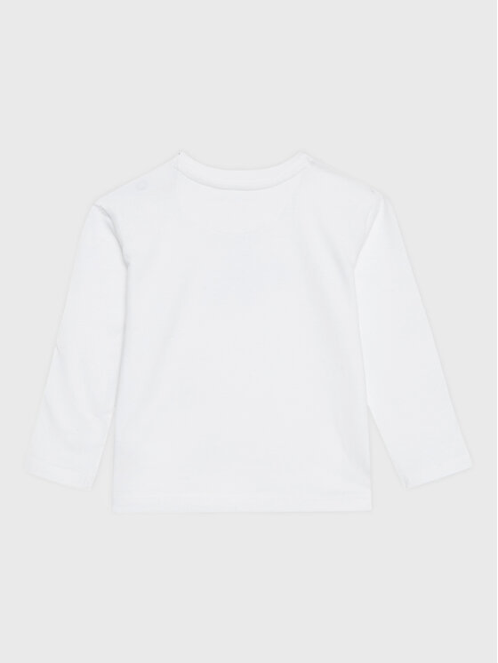 Calvin Klein Jeans Calvin Klein Jeans Bluzka Monogram IN0IN00005 Biały Regular Fit
