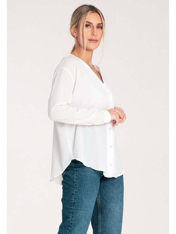 FIGL FIGL Košile M1070 Bílá Regular Fit