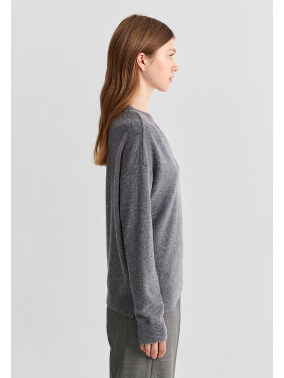TATUUM TATUUM Sweter RETRA Szary Classic Fit