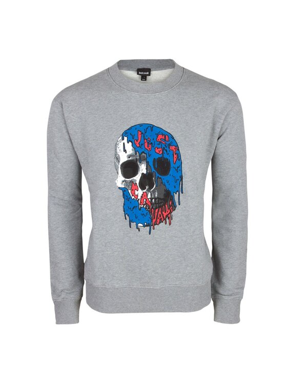 Just Cavalli Just Cavalli Mikina S03GU 0072 Sivá Regular Fit