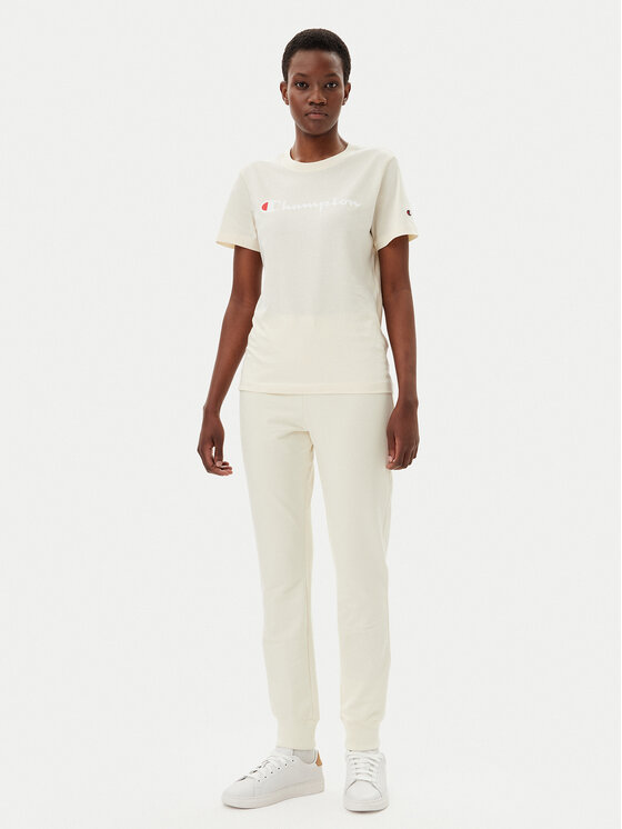Champion Champion T-särk 118090 Ekrüüvärv Slim Fit