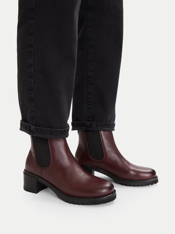 Lasocki Lasocki Stiefeletten CEO-WI23-TR24-02 Dunkelrot