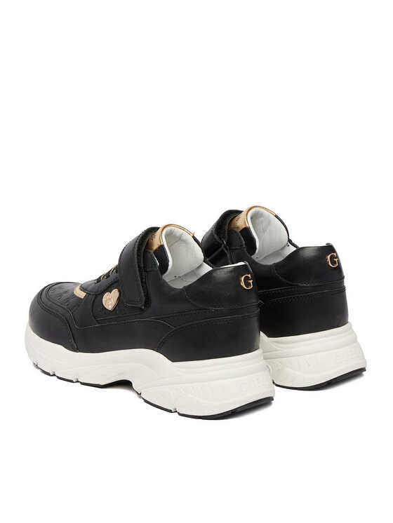 Guess Guess Sneakersy CEO-CI12-TONIC-01 Czarny